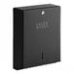 Lavex Matte Black Stainless Steel High-Capacity C-Fold / Multifold Surface-Mounted Paper Towel Dispenser Lavex Matte Black Stainless Steel High-Capacity C-Fold / Multifold Surface-Mounted Paper Towel Dispenser