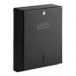 Lavex Matte Black Stainless Steel High-Capacity C-Fold / Multifold Surface-Mounted Paper Towel Dispenser Lavex Matte Black Stainless Steel High-Capacity C-Fold / Multifold Surface-Mounted Paper Towel Dispenser