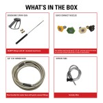 Simpson 60363 Mini Brute Hot Water Pressure Washer with 50' Hose - 1,500 PSI; 1.8 GPM