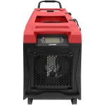 XPOWER XD-85L2-Red 145 Pint Commercial Dehumidifier with Automatic Purge Pump, Drainage Hose, Storage Compartment, and Wheels XPOWER XD-85L2-Red 145 Pint Commercial Dehumidifier with Automatic Purge Pump, Drainage Hose, Storage Compartment, and Wheels