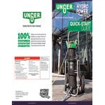 Unger UHPK1 HiFlo HydroPower Ultra Deionized Pure Water System Entry Kit