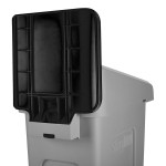 Rubbermaid® 2007910 Slim Jim Recycling Black Billboard