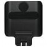 Rubbermaid® 2007910 Slim Jim Recycling Black Billboard