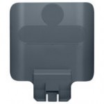 Rubbermaid® 2007910 Slim Jim Recycling Black Billboard