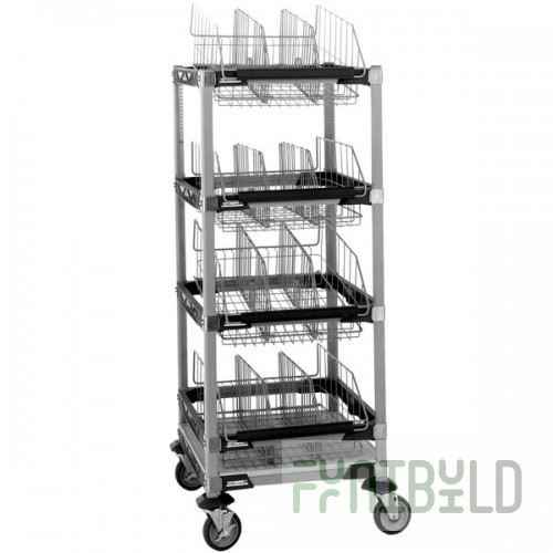 Metro MXIV1 MetroMax i I.V. 4-Basket Solution Cart - 24
