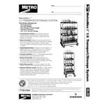 Metro MXIV1 MetroMax i I.V. 4-Basket Solution Cart - 24 Metro MXIV1 MetroMax i I.V. 4-Basket Solution Cart - 24