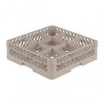 Vollrath TR10A Traex® Full-Size Beige 9-Compartment 4 13/16
