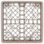 Vollrath TR11G Traex® Rack Max Full-Size Beige 20-Compartment 4 13/16