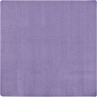 Joy Carpets Kid Essentials Just Kidding 12' Very Violet Square Area Rug Joy Carpets Kid Essentials Just Kidding 12' Very Violet Square Area Rug