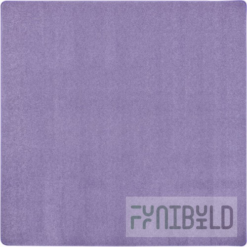 Joy Carpets Kid Essentials Just Kidding 12' Very Violet Square Area Rug