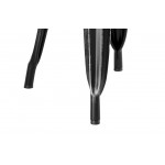 Lancaster Table & Seating Alloy Distressed Onyx Black Outdoor Cafe Chair Lancaster Table & Seating Alloy Distressed Onyx Black Outdoor Cafe Chair