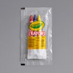 Crayola 520774 Classic 3-Count Assorted Crayons in Cello Wrap Pack - 360/Case Crayola 520774 Classic 3-Count Assorted Crayons in Cello Wrap Pack - 360/Case