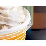 Choice 12 oz. Orange Paper Frozen Yogurt / Food Cup with Dome Lid - 50/Case Choice 12 oz. Orange Paper Frozen Yogurt / Food Cup with Dome Lid - 50/Case