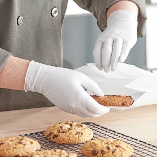 Noble Nitrile All Purpose Powder-Free 3 Mil Thick Textured Gloves - Large - 100/Box Noble Nitrile All Purpose Powder-Free 3 Mil Thick Textured Gloves - Large - 100/Box
