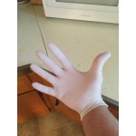 Noble Nitrile All Purpose Powder-Free 3 Mil Thick Textured Gloves - Large - 100/Box Noble Nitrile All Purpose Powder-Free 3 Mil Thick Textured Gloves - Large - 100/Box