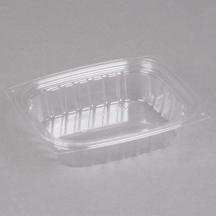 Dart C8DER ClearPac 8 oz. Clear Rectangular Plastic Container - 1,008/Case Dart C8DER ClearPac 8 oz. Clear Rectangular Plastic Container - 1,008/Case