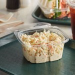 Dart ClearPac SafeSeal 16 oz. Tamper-Resistant, Tamper-Evident Hinged Container with Flat Lid - 200/Case Dart ClearPac SafeSeal 16 oz. Tamper-Resistant, Tamper-Evident Hinged Container with Flat Lid - 200/Case
