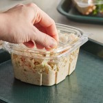 Dart ClearPac SafeSeal 16 oz. Tamper-Resistant, Tamper-Evident Hinged Container with Flat Lid - 200/Case Dart ClearPac SafeSeal 16 oz. Tamper-Resistant, Tamper-Evident Hinged Container with Flat Lid - 200/Case