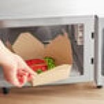Choice Kraft Microwavable Folded Paper #2 Take-Out Customizable Container 7 3/4