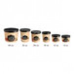 Choice 12 oz. Medley Double Poly-Coated Paper Soup / Hot Food Cup with Vented Paper Lid - 25/Pack