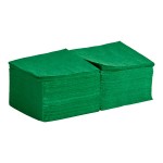 Choice Green 2-Ply Beverage / Cocktail Napkin - 250/Pack