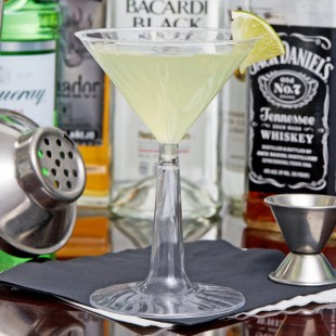 Fineline Flairware 2306-CL 6 oz. 2-Piece Plastic Martini with Clear Base - 144/Case Fineline Flairware 2306-CL 6 oz. 2-Piece Plastic Martini with Clear Base - 144/Case