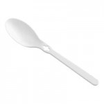 WeGo Natural Compostable CPLA Fork Dispenser Refill - 1,000/Case WeGo Natural Compostable CPLA Fork Dispenser Refill - 1,000/Case