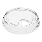 Choice 9, 12, 16, 20, and 24 oz. Clear Sip-Through Lid with Extra-Wide Opening - 1,000/Case