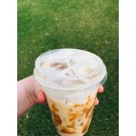 Choice 9, 12, 16, 20, and 24 oz. Clear Sip-Through Lid with Extra-Wide Opening - 1,000/Case
