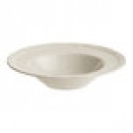 Acopa Condesa 11 oz. Warm Gray Scalloped Wide Rim Porcelain Bowl - Sample Acopa Condesa 11 oz. Warm Gray Scalloped Wide Rim Porcelain Bowl - Sample