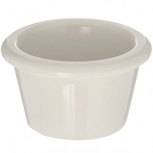 Carlisle S275-842 1.5 oz. Bone White Smooth Melamine Ramekin - 12/Case Carlisle S275-842 1.5 oz. Bone White Smooth Melamine Ramekin - 12/Case