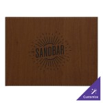 H. Risch, Inc. PLACEMATDX-SHERWOODWALNUT Sherwood 16