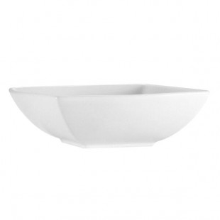 CAC PNS-B8 Princesquare 32 oz. Bright White Square Porcelain Bowl - 24/Case CAC PNS-B8 Princesquare 32 oz. Bright White Square Porcelain Bowl - 24/Case