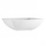 CAC PNS-B8 Princesquare 32 oz. Bright White Square Porcelain Bowl - 24/Case