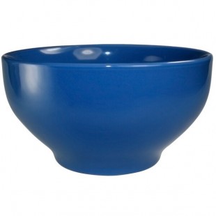 International Tableware Cancun 144 oz. Light Blue Stoneware Footed Bowl - 6/Case