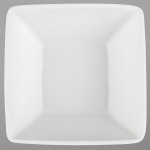 G.E.T. Enterprises BSD22WW Bugambilia 1.2 Qt. Classic Textured Finish White Resin-Coated Aluminum Square China Bowl G.E.T. Enterprises BSD22WW Bugambilia 1.2 Qt. Classic Textured Finish White Resin-Coated Aluminum Square China Bowl