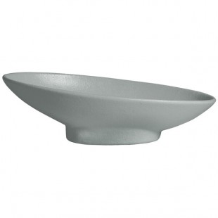 G.E.T. Enterprises BO204-MOD-ST Bugambilia 1.4 Qt. Smooth MOD Finish Steel Resin-Coated Aluminum Deep Large Oval Sphere