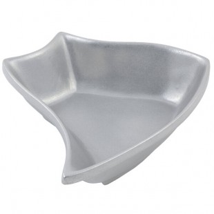 Bon Chef 70006P Futura 32 oz. Pewter-Glo Cast Aluminum Bowl Bon Chef 70006P Futura 32 oz. Pewter-Glo Cast Aluminum Bowl