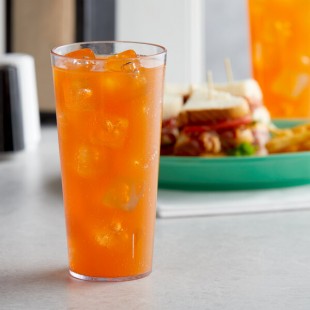 Carlisle 522407 Stackable 24 oz. Clear SAN Plastic Tumbler - 72/Case Carlisle 522407 Stackable 24 oz. Clear SAN Plastic Tumbler - 72/Case