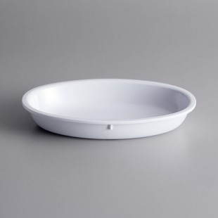 GET DN-96-W Viva Mexico 20 oz. White Oval Bowl - 12/Case