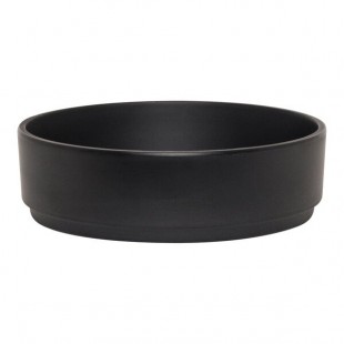 Creations Cali from Steelite International 20 oz. Black Melamine Stack Bowl - 6/Case Creations Cali from Steelite International 20 oz. Black Melamine Stack Bowl - 6/Case