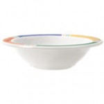 GET B-127-PB Diamond Mardi Gras 12 oz. Peacock Blue Melamine Bowl - 24/Case
