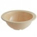 Acopa Foundations 10 oz. Tan Narrow Rim Melamine Grapefruit Bowl - 12/Case Acopa Foundations 10 oz. Tan Narrow Rim Melamine Grapefruit Bowl - 12/Case
