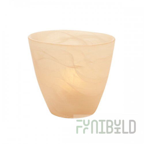Hollowick 6817SCA Wysp Satin Amber Crystal Votive