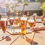 Arcoroc 25263 14 oz. Customizable Linz Footed Pilsner Glass by Arc Cardinal - 24/Case