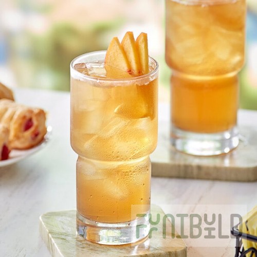 Davidson's Organic Ginger Peach Iced Tea Filter Packs 1 Gallon - 48/Case