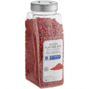 McCormick Culinary Bacon-Flavored Bits 13 oz. - 6/Case