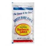 Sweet Baby Ray's 2 oz. BBQ Sauce Dipping Cup - 72/Case