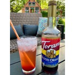 Torani Blood Orange Flavoring / Fruit Syrup 750 mL Glass Bottle Torani Blood Orange Flavoring / Fruit Syrup 750 mL Glass Bottle