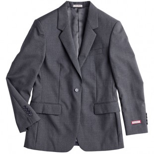 National Patrol by Henry Segal Women's Customizable Gray Suit Jacket - 02